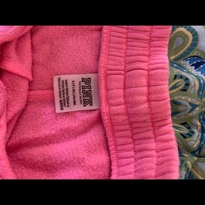 Pink sweats